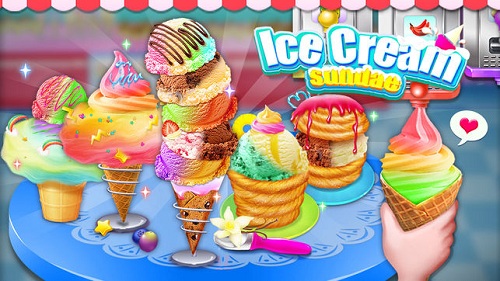 冰淇淋圣代冰凉甜品店下载