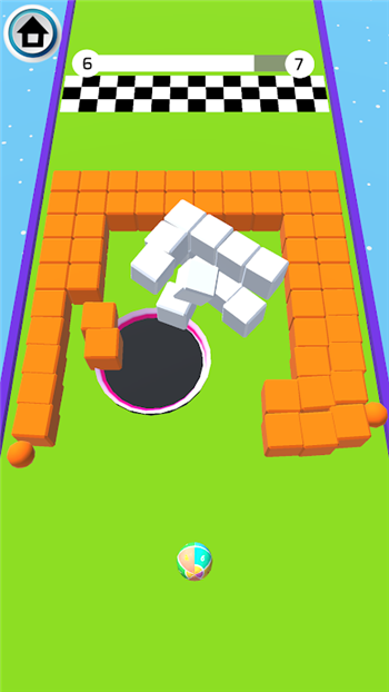 Hole ball stack 3D