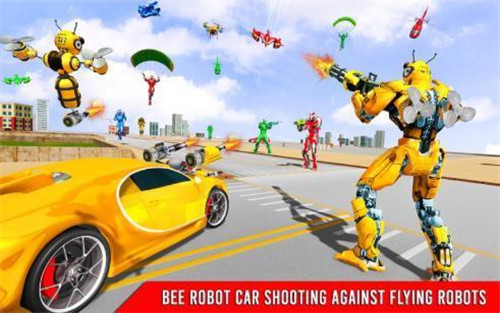 黄蜂变形机器人汽车