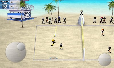 火柴人沙滩排球iOS版游戏截图1