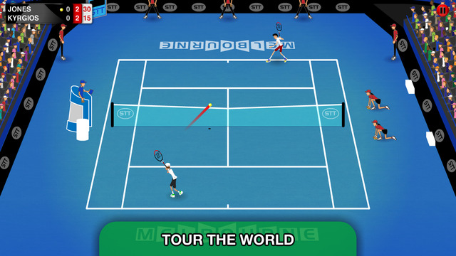 火柴人网球巡回赛安卓版游戏截图1