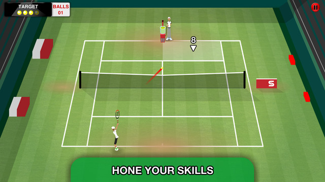 火柴人网球巡回赛iOS版游戏截图3