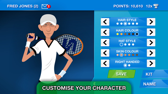 火柴人网球巡回赛iOS版游戏截图4
