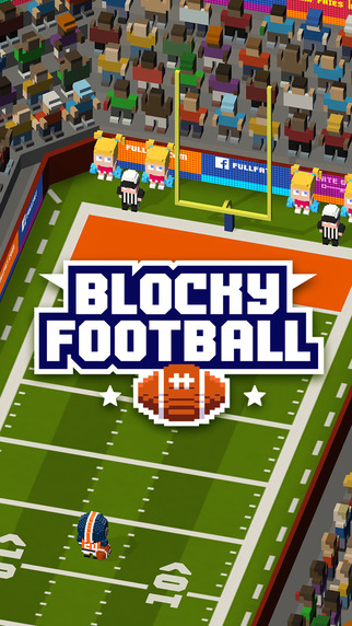 方块橄榄球iOS版游戏截图1