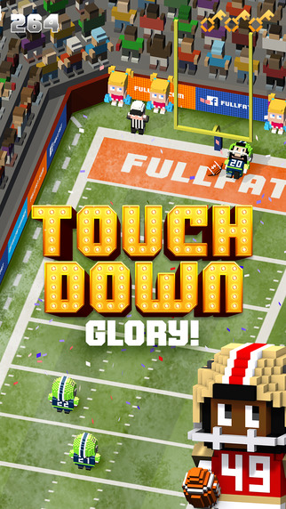 方块橄榄球iOS版游戏截图3