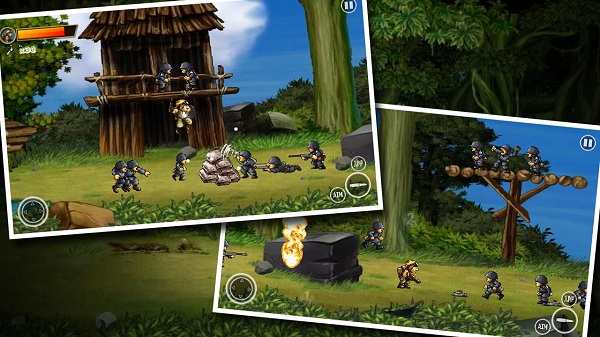 士兵兰博2森林战争安卓版游戏截图1