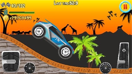 山爬坡赛卡车手游iOS版游戏截图2
