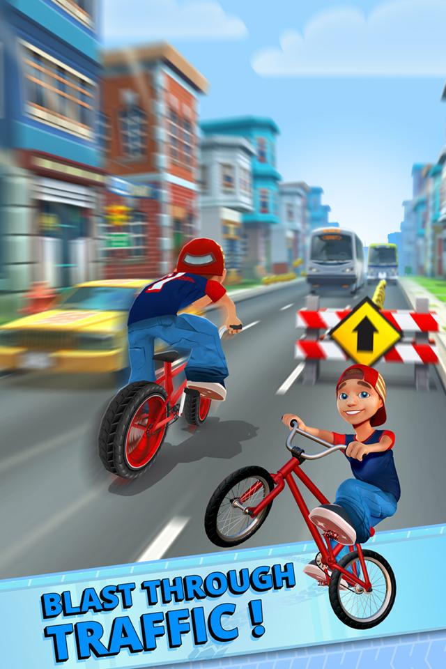 自行车赛车爆炸自行车iOS版游戏截图1