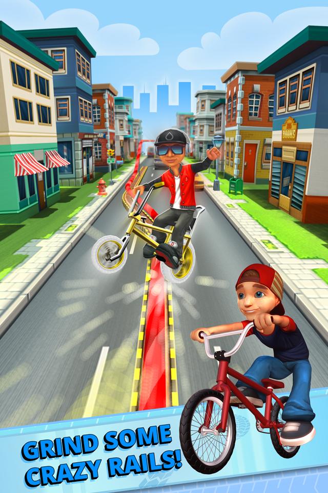 自行车赛车爆炸自行车iOS版游戏截图2