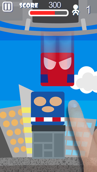 超级英雄叠高联盟iOS版游戏截图2