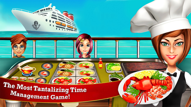 邮轮烹饪餐厅iOS版游戏截图1