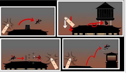忍者屋顶奔跑安卓版游戏截图4