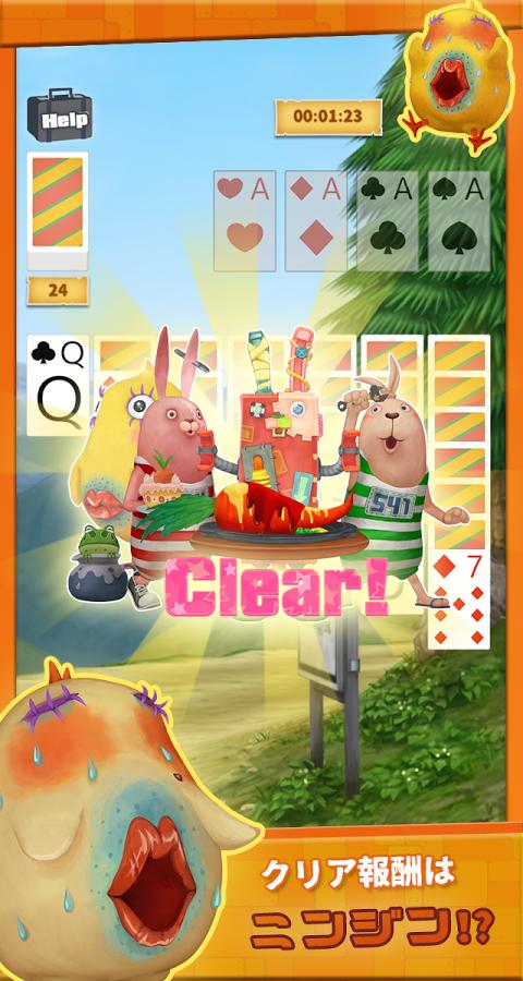 越狱兔纸牌的时间iOS版游戏截图3