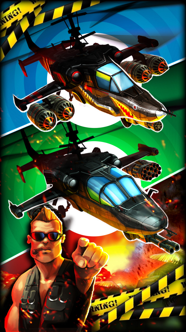 地狱直升机ios版游戏截图5