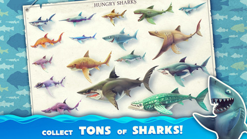 饥饿的鲨鱼世界破解版无限钻石版游戏截图4