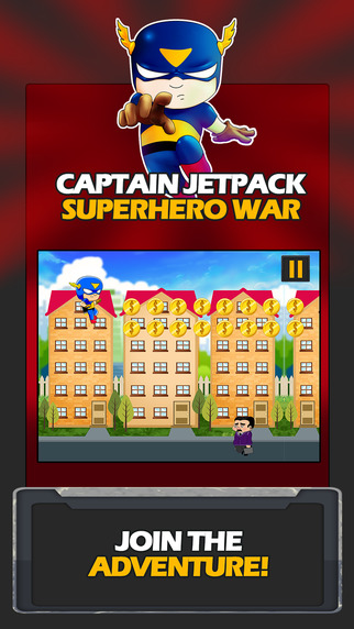 队长Jetpack的超级英雄大战ios版游戏截图1