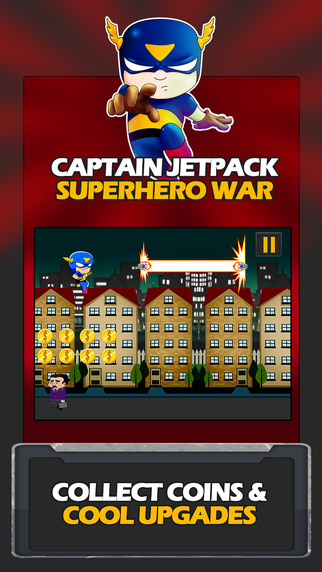 队长Jetpack的超级英雄大战ios版游戏截图2
