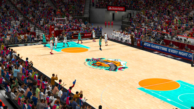 未来国际篮球3D游戏截图2