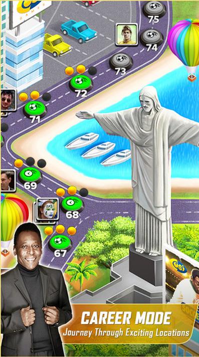 贝利足球传奇Pelé Soccer Legend ios版游戏截图1