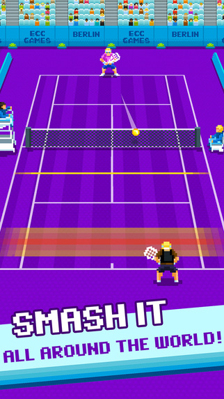 一键网球游戏截图3