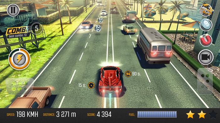 公路赛车：极限交通驾驶安卓版游戏截图2