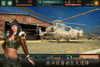 网络战斗直升机手游ios版游戏截图2