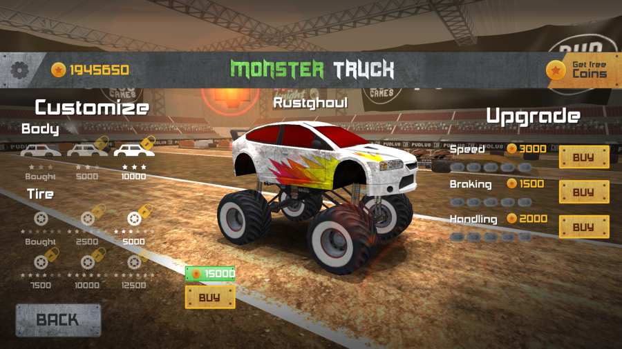 怪兽卡车比赛ios版游戏截图2