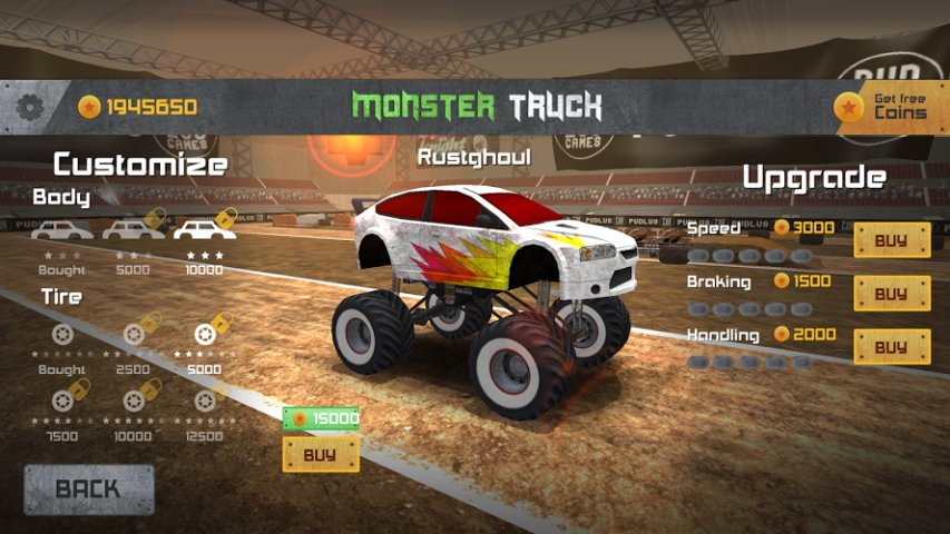 怪物卡车竞技ios版游戏截图5