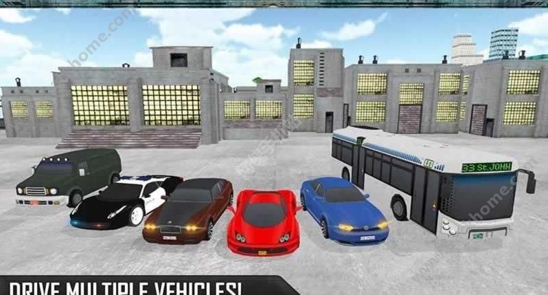 汽车追逐逃生3D游戏截图3