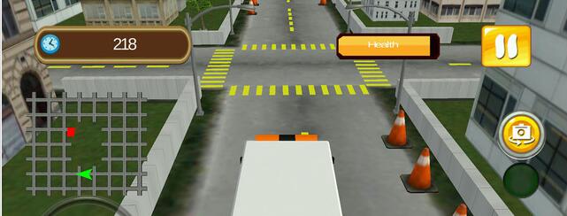 3D救护车停车模拟器游戏截图2