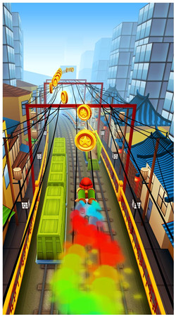 地铁跑酷意大利ios版游戏截图2