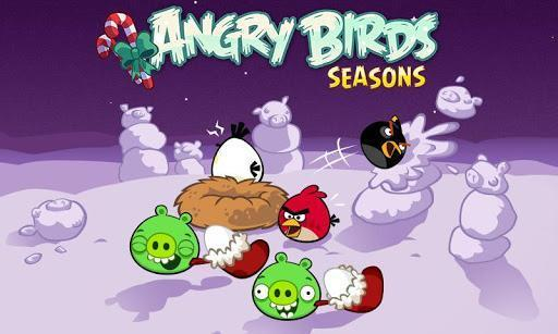 愤怒的小鸟季节版破解版游戏截图1