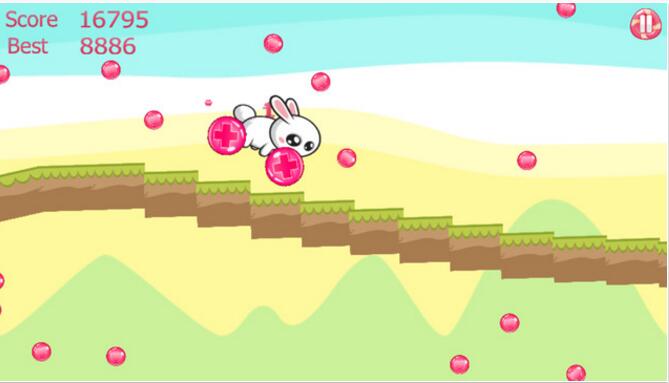 趣味兔子赛跑ios版游戏截图4