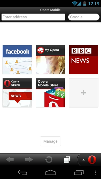 Opera Mobile浏览器截图-0