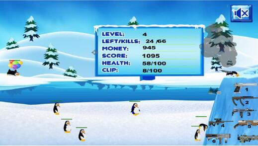 企鹅战斗游戏截图2