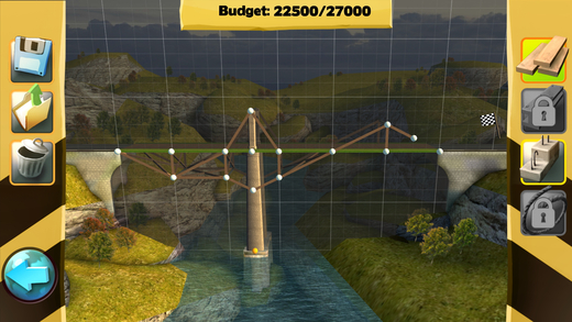 桥梁构造游乐场ios版游戏截图3