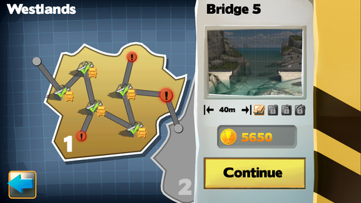桥梁构造游乐场ios版游戏截图4