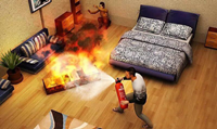火灾逃生3D ios版游戏截图3