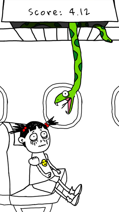 飞机上的蛇游戏截图2