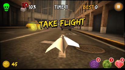 纸飞机的冒险旅程2ios版游戏截图1