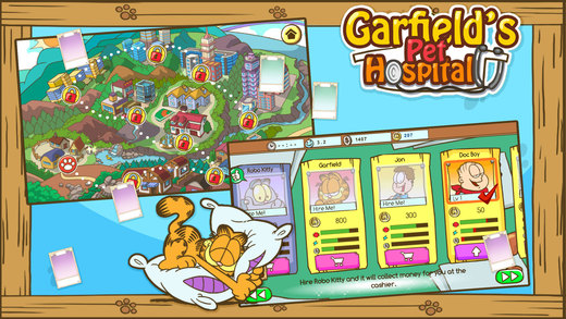 加菲猫宠物医院游戏截图4