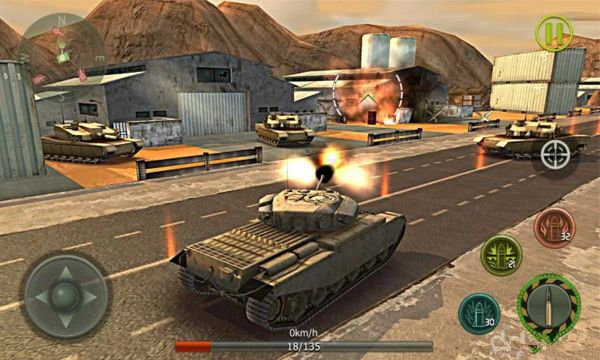 坦克冲击安卓版游戏截图2