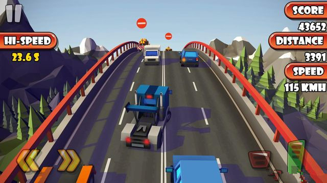 公路交通赛车ios版游戏截图2