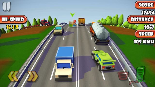公路交通赛车ios版游戏截图3