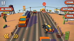 公路交通赛车ios版游戏截图1