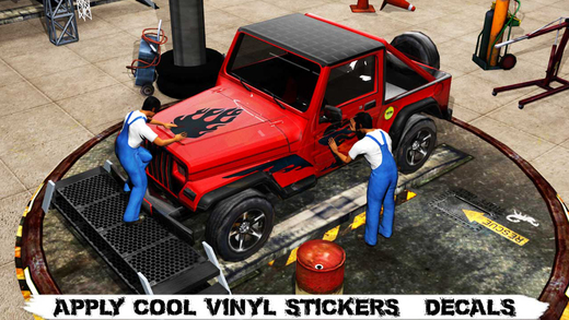 怪物卡车机械师模拟器ios版游戏截图2