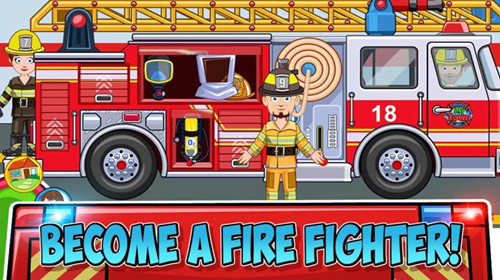 我的小镇消防站救援ios版游戏截图1