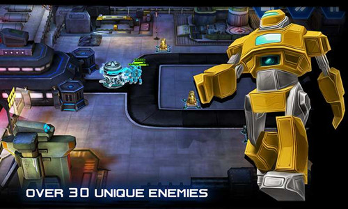 入侵者机器人防御安卓版游戏截图4