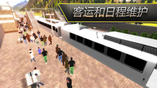 模拟火车3D游戏截图2