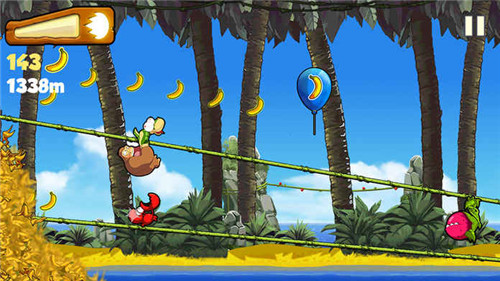 Banana Kong苹果版游戏截图2